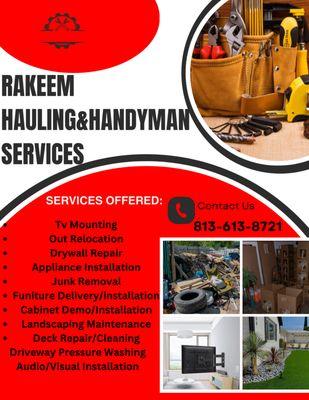 Rakeem Hauling & Handyman Service