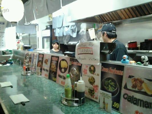 At least the staff is Japanese!