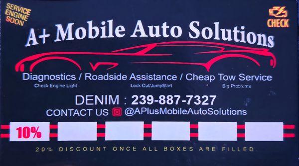 A plus mobile auto solutions