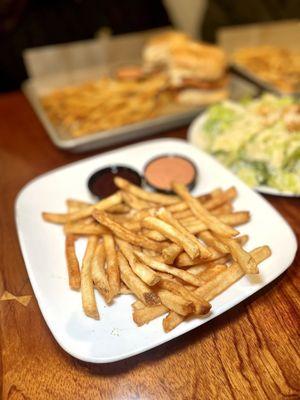 Rosemary, Garlic, & Shallot French Fries