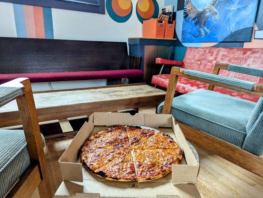 Best pizza inside Superior Culture - super cool