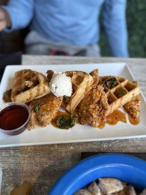 Chicken and Chic n Waffleswaffles