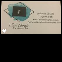 Just Simple Document Prep