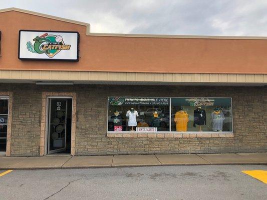 Stop by our team store at 83 S. Plaza Way and get your team's gear!