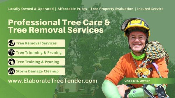 Elaborate Tree Tender Services