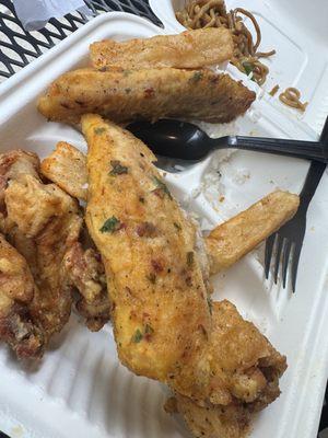 Be careful the tilapia not fresh smells very bed .