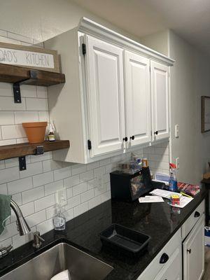 Kitchen cabinets