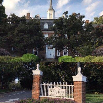 Salem Academy, high school grades 9-12 for girls, since 1772.