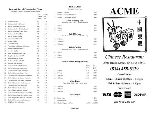 Acme Restaurant