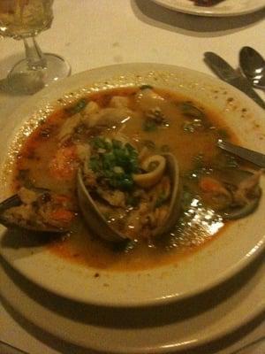 Parihuela - seafood soup