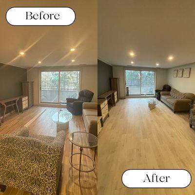 Laminate installation