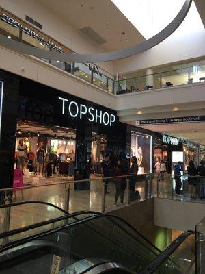 Topshop is women only on left. Topman is for men on the right.