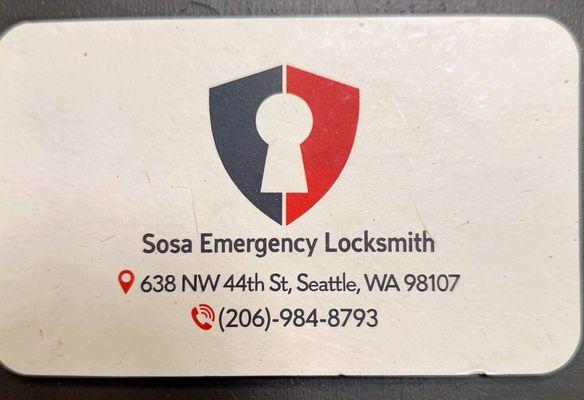 Sosa Emergency Locksmith