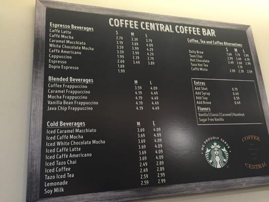 Coffee Central Coffee Bar