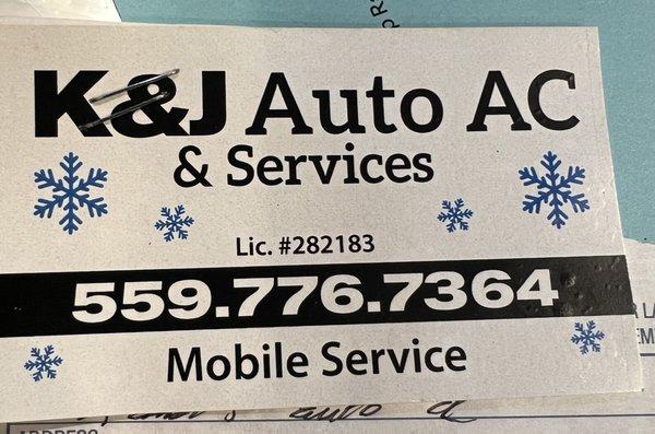 K and J Auto Ac Services