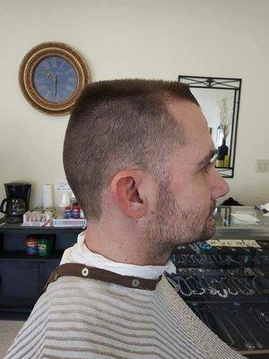 Satisfied flatt top customer.