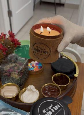 R3 Organic Candle Massage