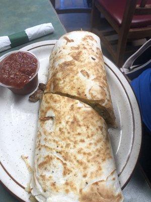 Breakfast burrito