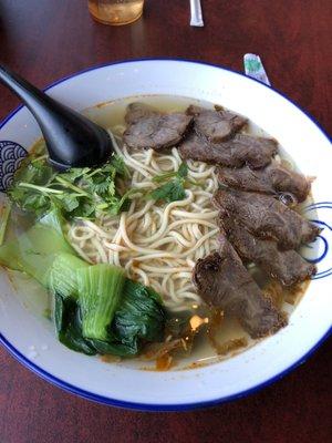 Spicy and Sour Beef Noodle Soup