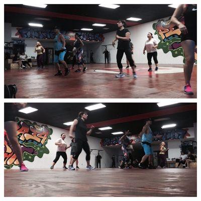 Fun Zumba class with Dennis every Monday 615pm-7pm :)