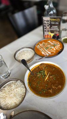 Lamb Rogan Josh & Butter Chicken