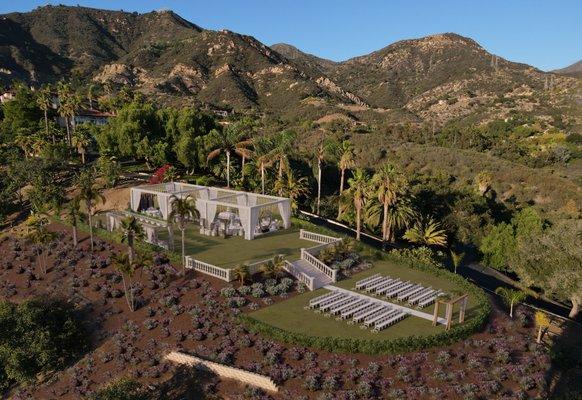 Santa Barbara Wedding Venue - Design & Renderings (Nov 2021)