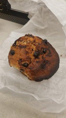 This morning asked for blueberry muffin and this is what I got, so disappointed!