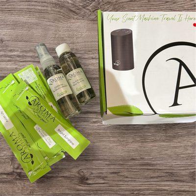 Scents and mobile diffuser