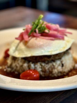 SCRATCH LOCO MOCO WITH BEEF PATTY