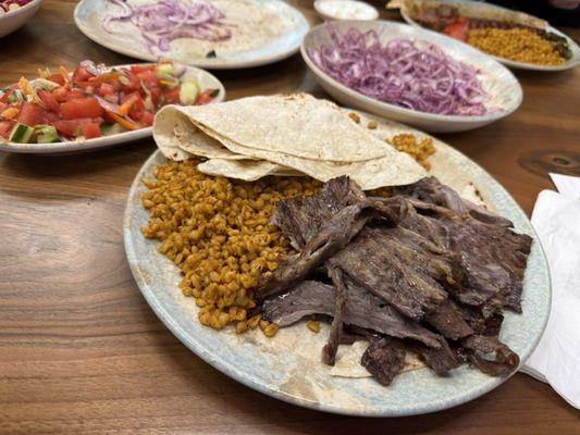 Lamb And Beef Gyro Platter