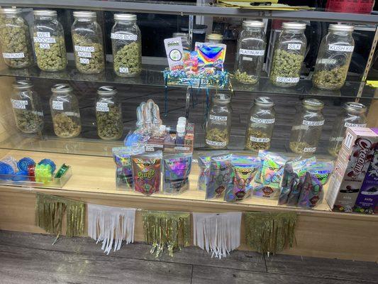This is some of their selection I got a pre pack OZ for $60