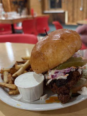 Hot Chicken sandwich