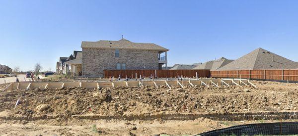 Foundation - pre-pour inspection - new home phase inspection