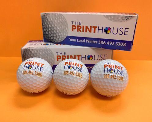 Look to us for custom golf balls and boxes for those upcoming golfing events.
