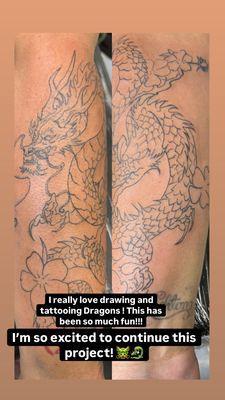 Moon Dragon Ink