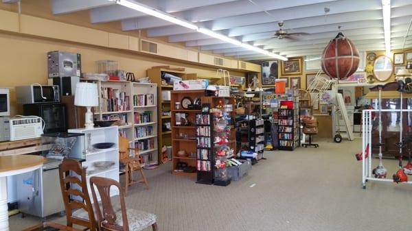 thrift store inventory.