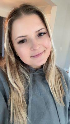 lashes done by sally