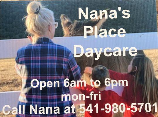 Nana’s Place Daycare