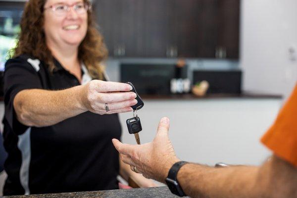 We take pride in serving you well.