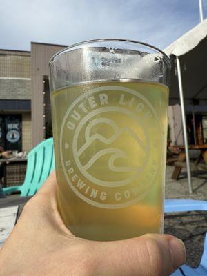 Passion fruit hard seltzer