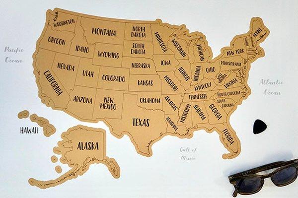 We do scratch-off for novelty items and maps.