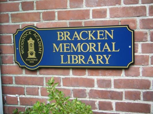 Bracken Memorial Library