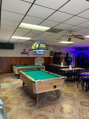 Pool tables