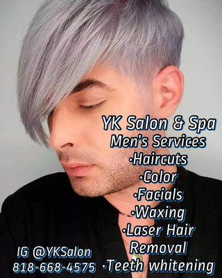 Bleach Toner & Haircut