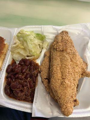 Catfish Platter w/ Southern Sides