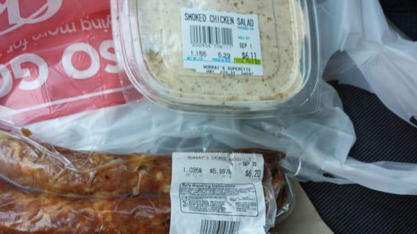 Gotta get this when passing by! Best andouille I've ever had. Also check out their tasso and specialty sausages!