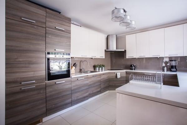 Custom High Gloss Acrylic Kitchen Cabinets