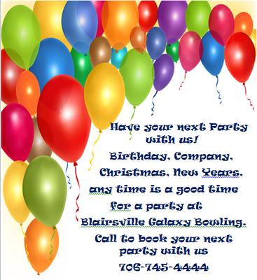 Blairsville Galaxy Bowling