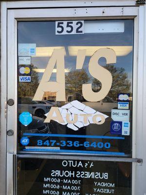 A's Auto Repair & Towing