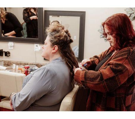 Marissa at Zodiac Salon